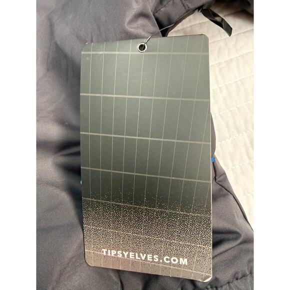 Tipsy Elves Snow Suit Mens XL Black Pink Blue Night Run One Piece Ski Retro NWT - Picture 5 of 15